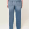 Υψηλό τζιν Dark Wash Straight