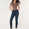 Υψηλό τζιν Dark Wash Super Skinny Υψηλό τζιν Dark Wash Super Skinny