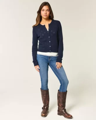 Υψηλό τζιν Dark Wash Super Skinny Υψηλό τζιν Dark Wash Super Skinny