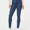 Υψηλό τζιν Dark Wash Super Skinny Υψηλό τζιν Dark Wash Super Skinny