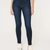 Υψηλό τζιν Dark Wash Super Skinny Υψηλό τζιν Dark Wash Super Skinny