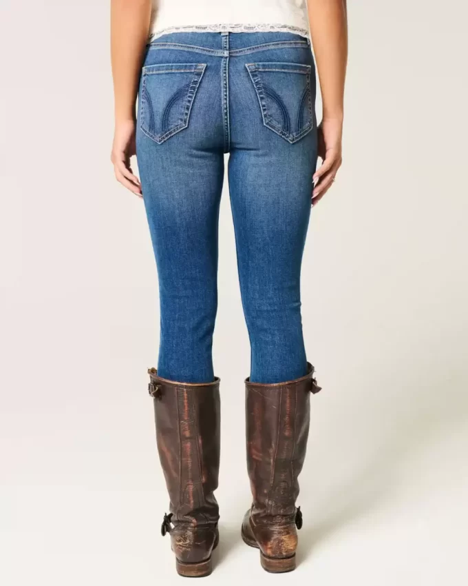 Υψηλό τζιν Dark Wash Super Skinny Υψηλό τζιν Dark Wash Super Skinny