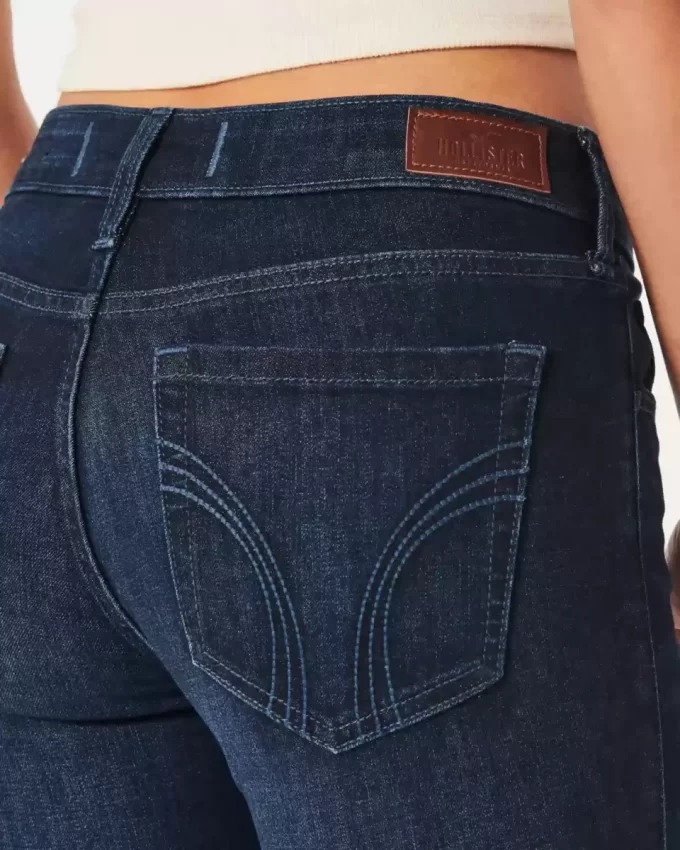 Χαμηλό τζιν Dark Wash Super Skinny Χαμηλό τζιν Dark Wash Super Skinny