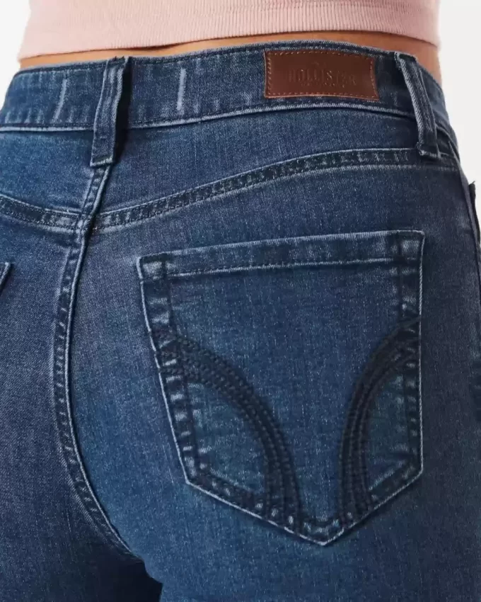 Υψηλό τζιν Dark Wash Super Skinny Υψηλό τζιν Dark Wash Super Skinny