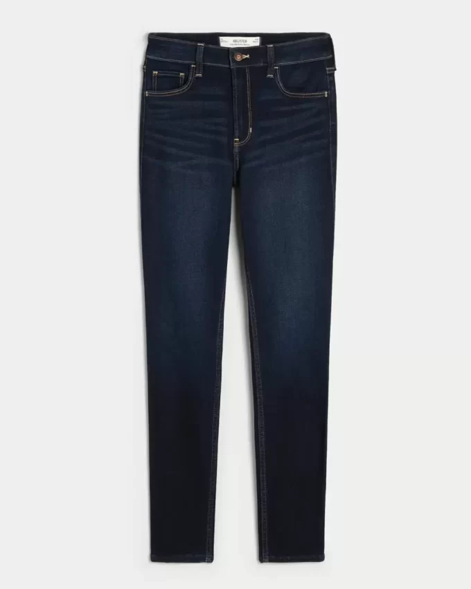 Υψηλό τζιν Dark Wash Super Skinny Υψηλό τζιν Dark Wash Super Skinny