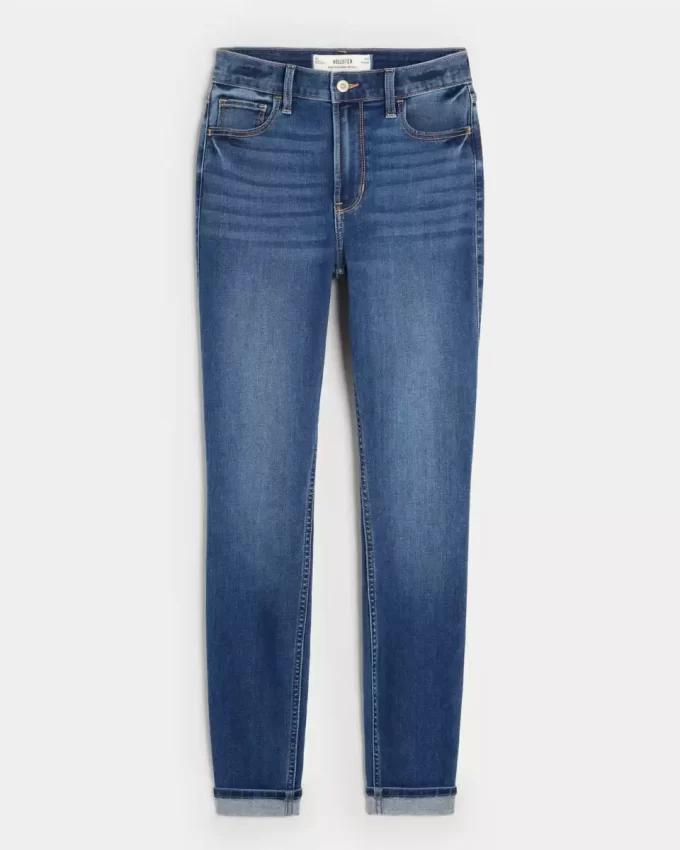 Υψηλό τζιν Dark Wash Super Skinny Υψηλό τζιν Dark Wash Super Skinny