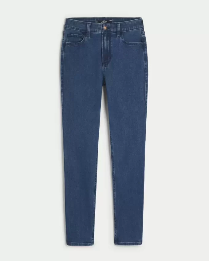 Υψηλό τζιν Dark Wash Super Skinny Υψηλό τζιν Dark Wash Super Skinny