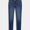Χαμηλό τζιν Dark Wash Super Skinny Χαμηλό τζιν Dark Wash Super Skinny