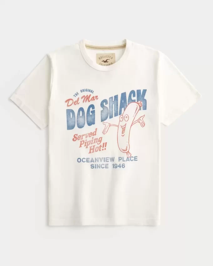 Γραφικό μπλουζάκι Del Mar Dog Shack Γραφικό μπλουζάκι Del Mar Dog Shack