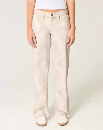 Χαμηλό τζιν Doe Print Baggy