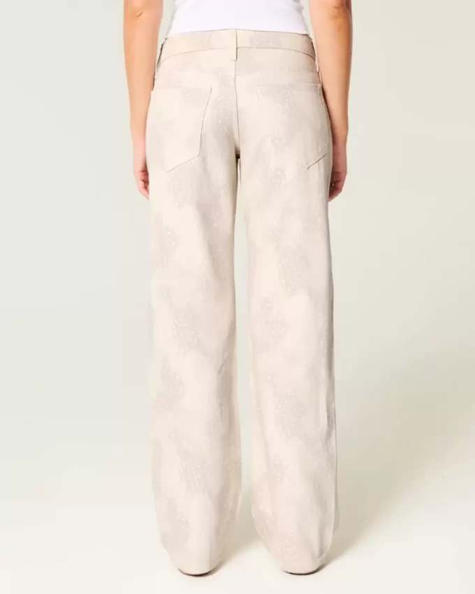 Χαμηλό τζιν Doe Print Baggy Χαμηλό τζιν Doe Print Baggy