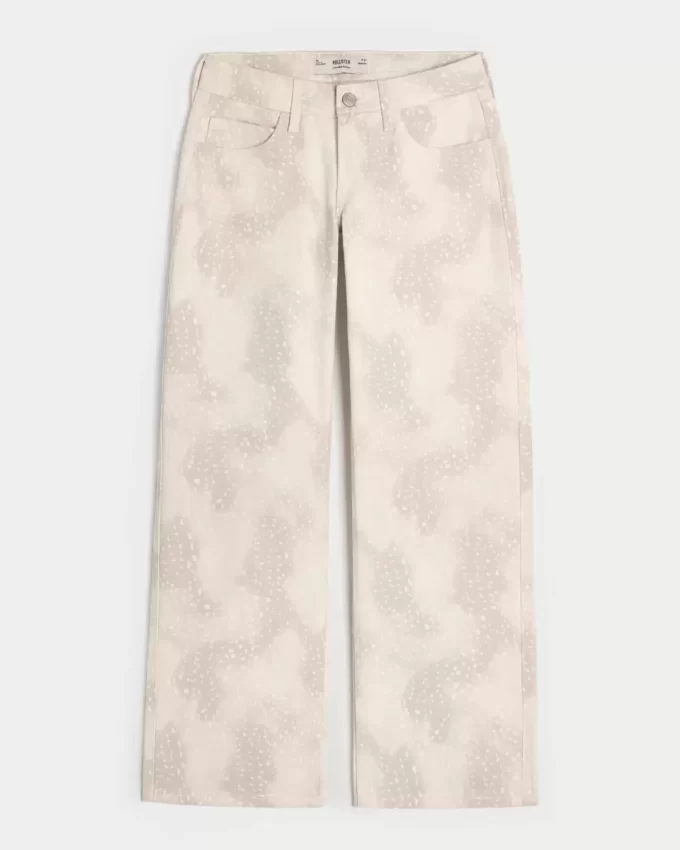 Χαμηλό τζιν Doe Print Baggy Χαμηλό τζιν Doe Print Baggy