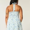 Μίνι φόρεμα Drop Waist Halter Μίνι φόρεμα Drop Waist Halter