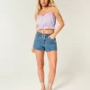 Easy Crop Strapless Lace Inset Tube Top Easy Crop Strapless Lace Inset Tube Top