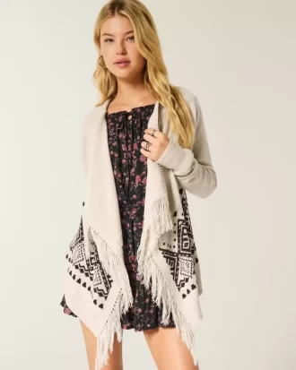 Ζακέτα Easy Fringe No-Close Ζακέτα Easy Fringe No-Close