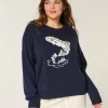 Πουλόβερ Easy Jumping Fish Graphic Crew
