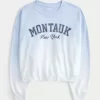 Φούτερ Easy Montauk New York Graphic Crew Φούτερ Easy Montauk New York Graphic Crew
