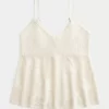 Easy Needlepoint-Style Halter Babydoll Cami
