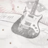 Φούτερ Easy New York Guitar Studded Graphic Crew