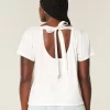 Γραφικό μπλουζάκι Easy Ribbon Tie-Back Heart