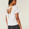 Γραφικό μπλουζάκι Easy Ribbon Tie-back New York