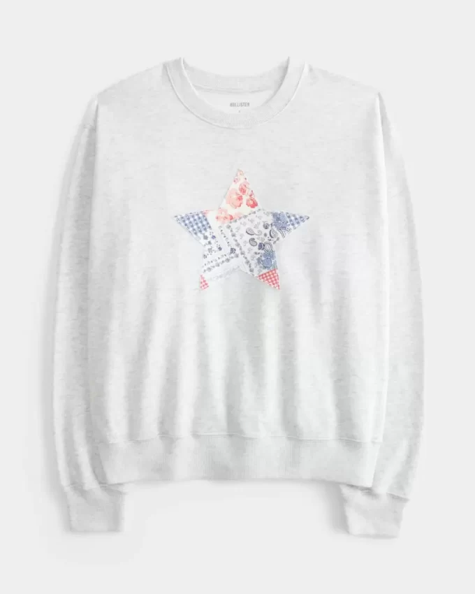 Φούτερ Easy Star Graphic Crew Φούτερ Easy Star Graphic Crew