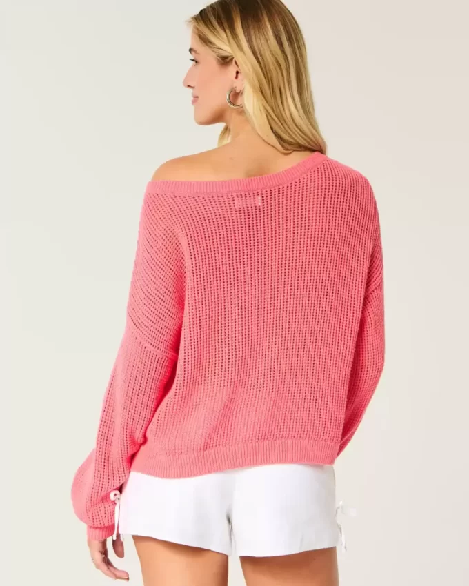 Πουλόβερ Easy Stitchy Graphic Slouchy Crew Πουλόβερ Easy Stitchy Graphic Slouchy Crew