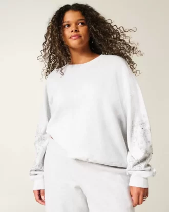 Φούτερ Easy Studded Graphic Crew