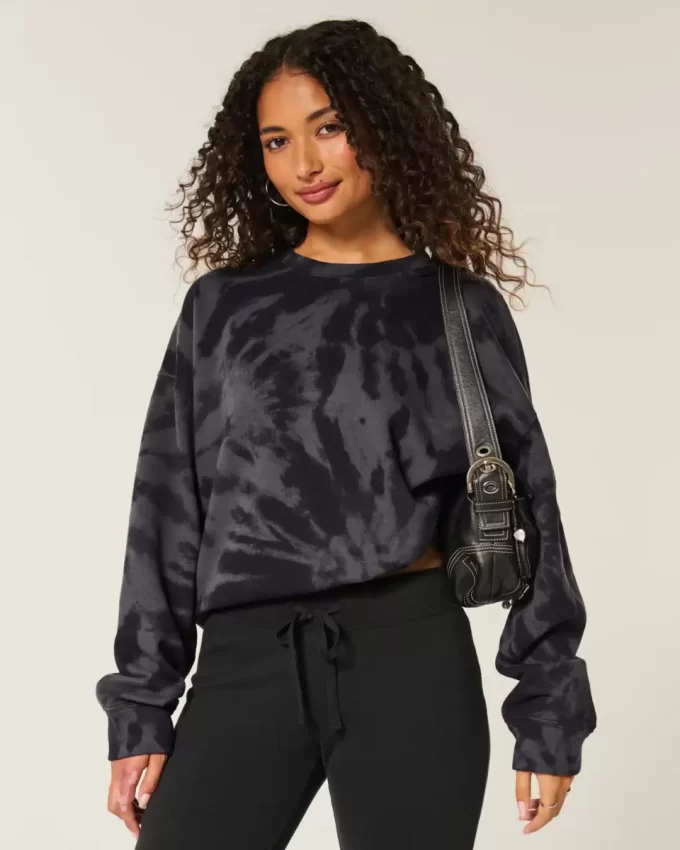 Φούτερ Easy Tie-Dye Pattern Crew