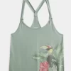 Γραφικό τανκ Easy Trend Drop Tropical Bird Γραφικό τανκ Easy Trend Drop Tropical Bird