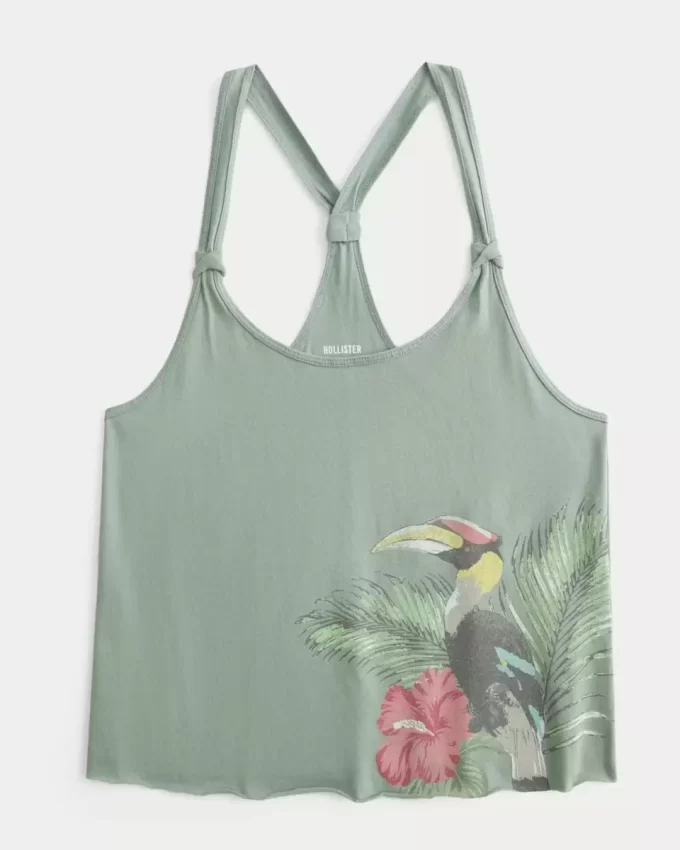 Γραφικό τανκ Easy Trend Drop Tropical Bird Γραφικό τανκ Easy Trend Drop Tropical Bird