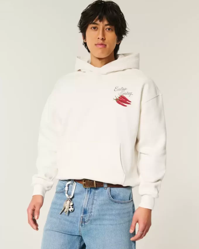 Extra Spicy Peppers Graphic Hoodie Extra Spicy Peppers Graphic Hoodie