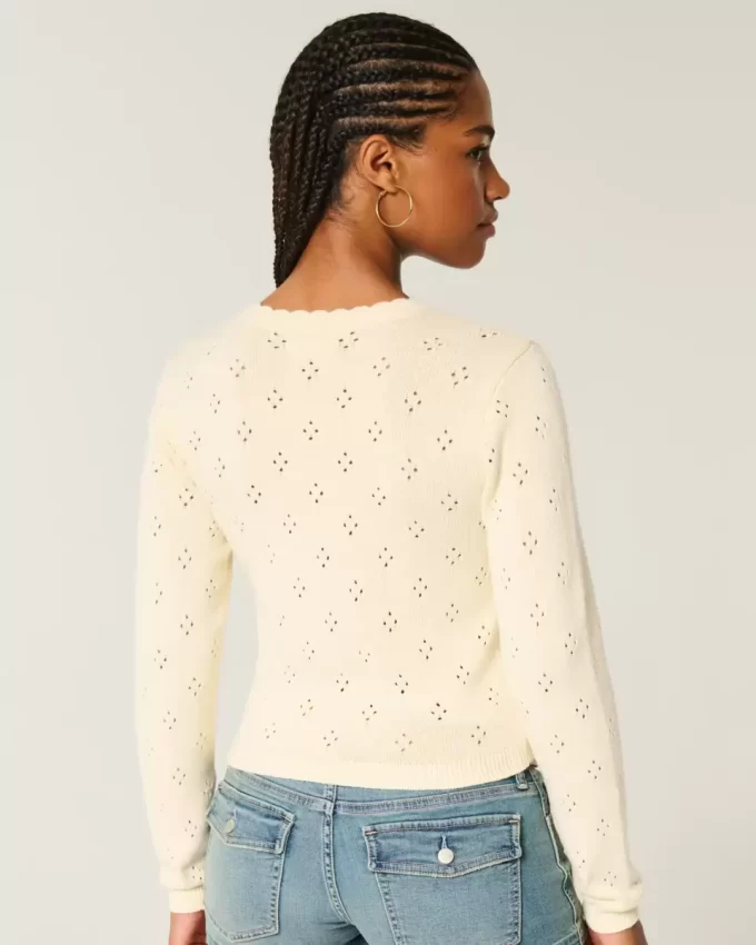 Ζακέτα Eyelet Crew Ζακέτα Eyelet Crew