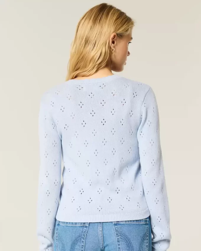 Ζακέτα Eyelet Crew Ζακέτα Eyelet Crew