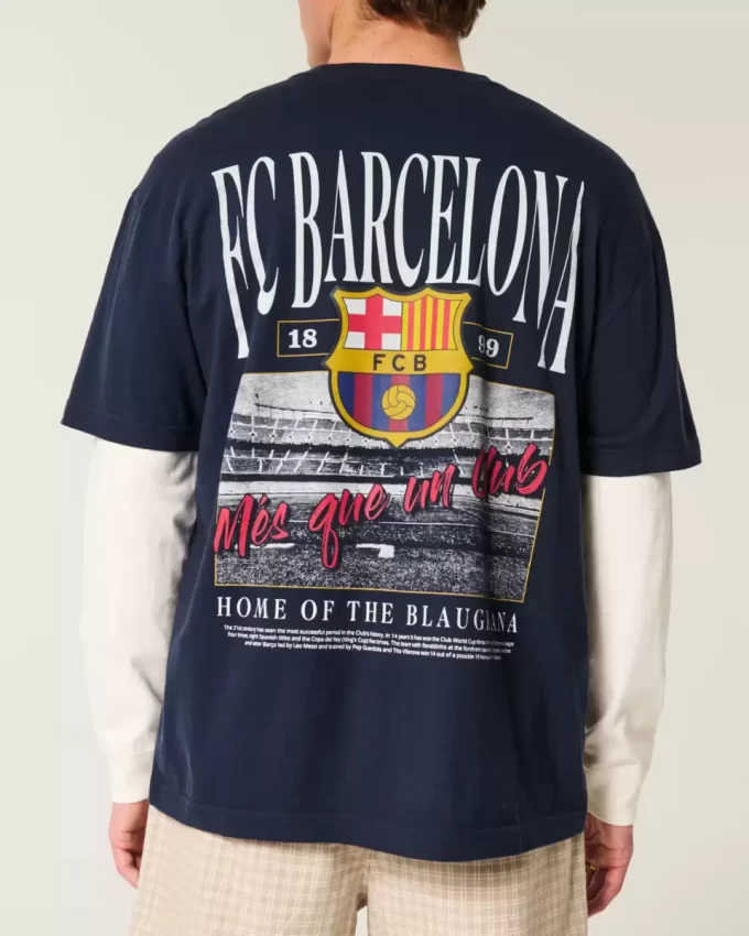 Γραφικό μπλουζάκι FC Barcelona Γραφικό μπλουζάκι FC Barcelona
