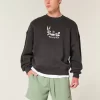 Χαλαρό Fleece Σορτς στο μέσο του μηρού Χαλαρό Fleece Σορτς στο μέσο του μηρού