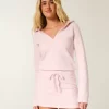 Μακρυμάνικο Fleece Φόρεμα με κουκούλα Μακρυμάνικο Fleece Φόρεμα με κουκούλα