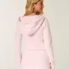 Μακρυμάνικο Fleece Φόρεμα με κουκούλα Μακρυμάνικο Fleece Φόρεμα με κουκούλα