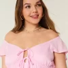 Μίντι Φόρεμα Flutter Sleeve Διπλό Δέσιμο Μίντι Φόρεμα Flutter Sleeve Διπλό Δέσιμο