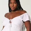 Μίντι Φόρεμα Flutter Sleeve Διπλό Δέσιμο Μίντι Φόρεμα Flutter Sleeve Διπλό Δέσιμο