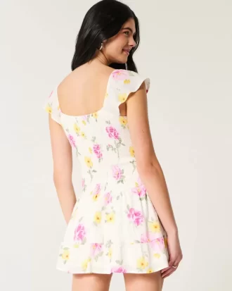Φόρεμα Flutter Sleeve Skort