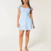 Φόρεμα Flutter Sleeve Skort Φόρεμα Flutter Sleeve Skort