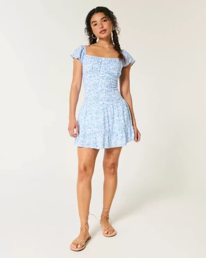 Φόρεμα Flutter Sleeve Skort Φόρεμα Flutter Sleeve Skort