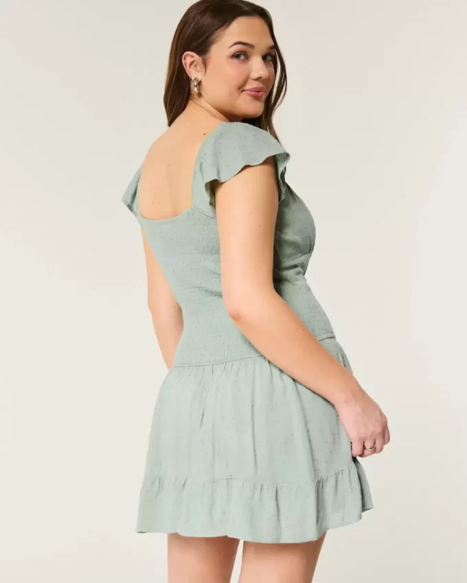 Φόρεμα Flutter Sleeve Skort Φόρεμα Flutter Sleeve Skort