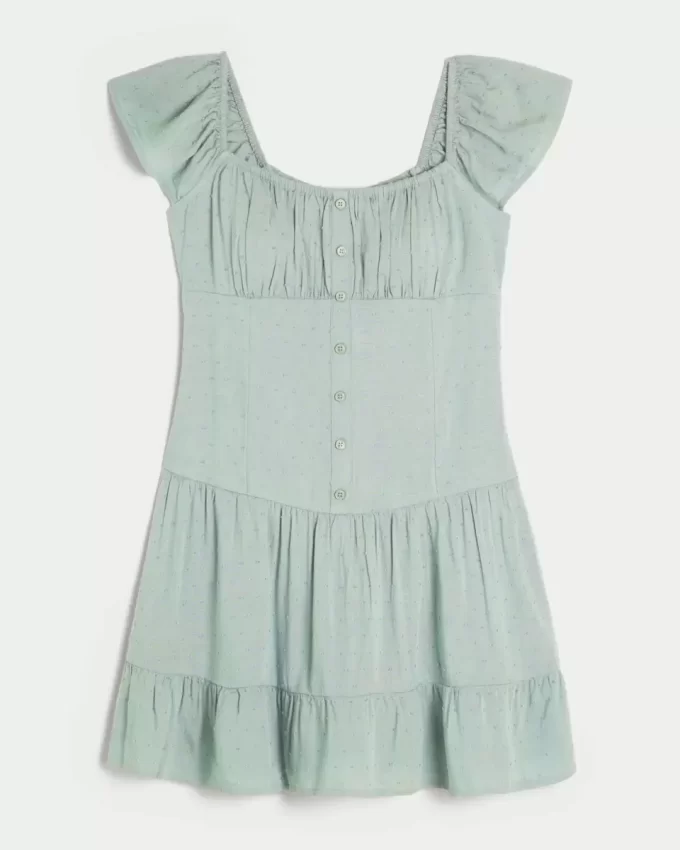 Φόρεμα Flutter Sleeve Skort Φόρεμα Flutter Sleeve Skort