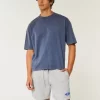 Γραφικά σορτς Ford Hollister Feel Good Fleece στο μέσο του μηρού Γραφικά σορτς Ford Hollister Feel Good Fleece στο μέσο του μηρού