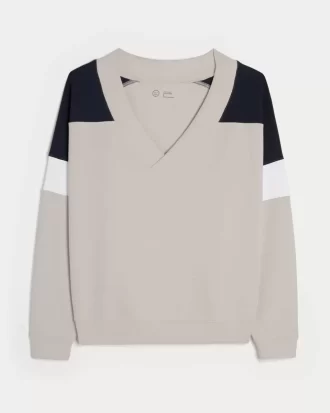 Gilly Hicks Active Cooldown Off-the-Shoulder Top