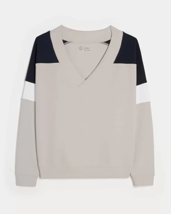 Gilly Hicks Active Cooldown Off-the-Shoulder Top