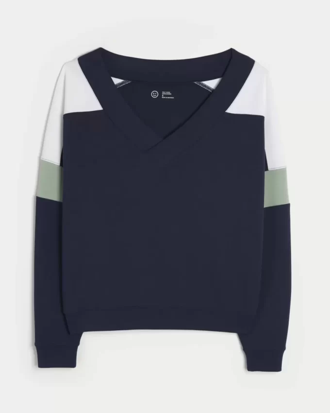 Gilly Hicks Active Cooldown Off-the-Shoulder Top