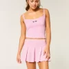 Gilly Hicks Active Drop-Waist Pleated Skortie